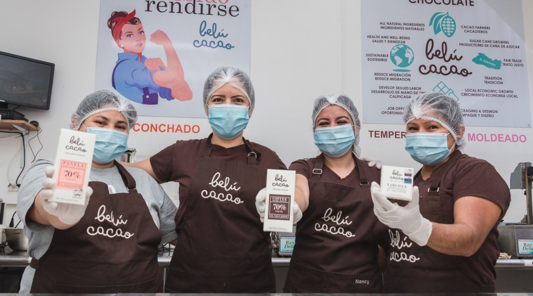 Emily Urías, Belú Cacao, El Salvador