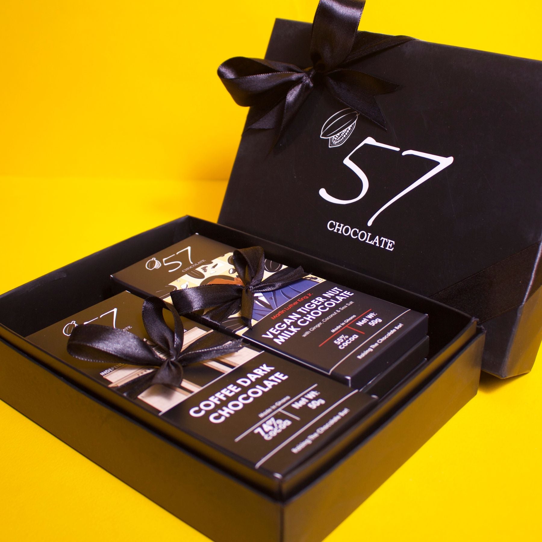 Ghana Dark, Milk & White Chocolate Gifts