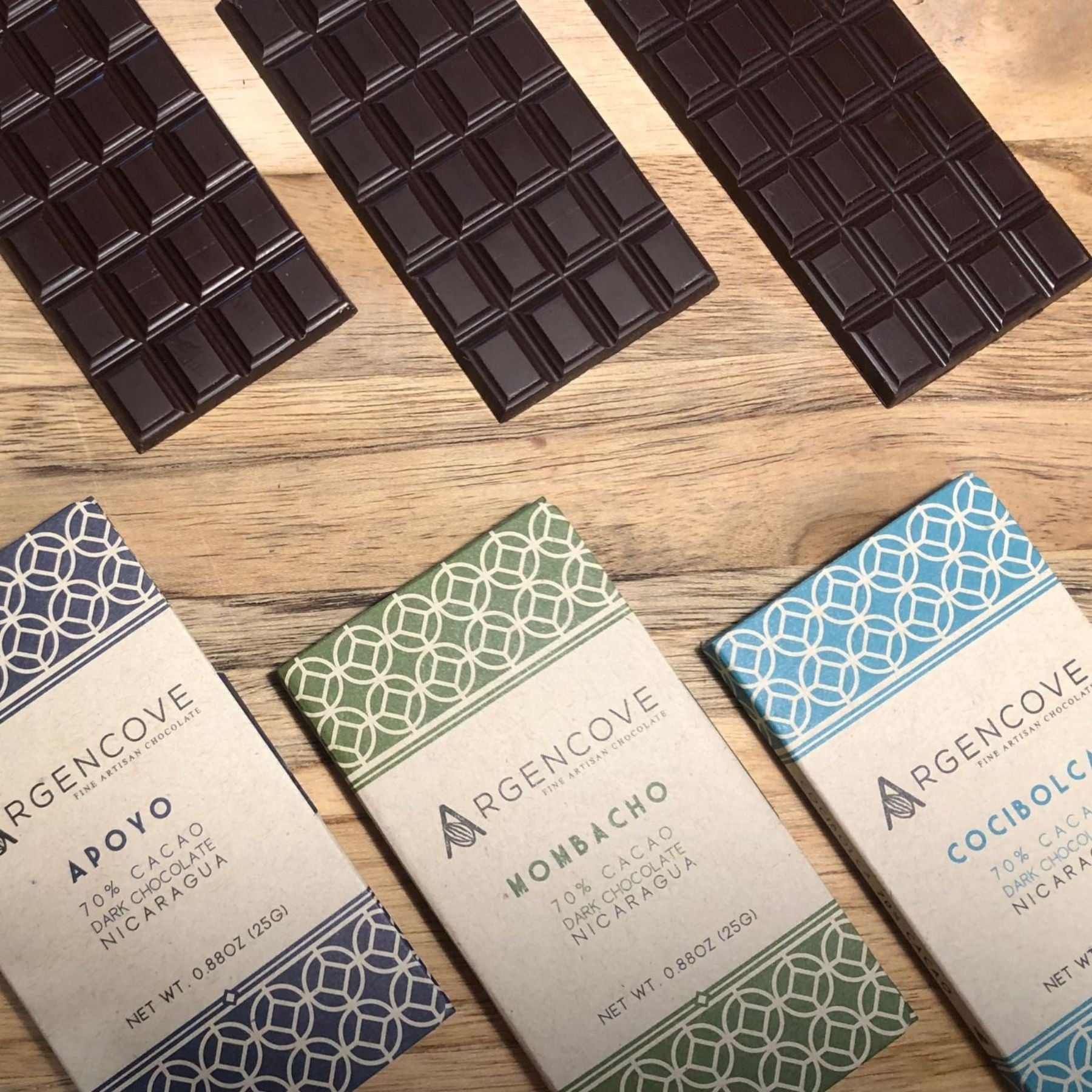 Argencove Nicaragua 70% Dark Chocolate - Mombacho