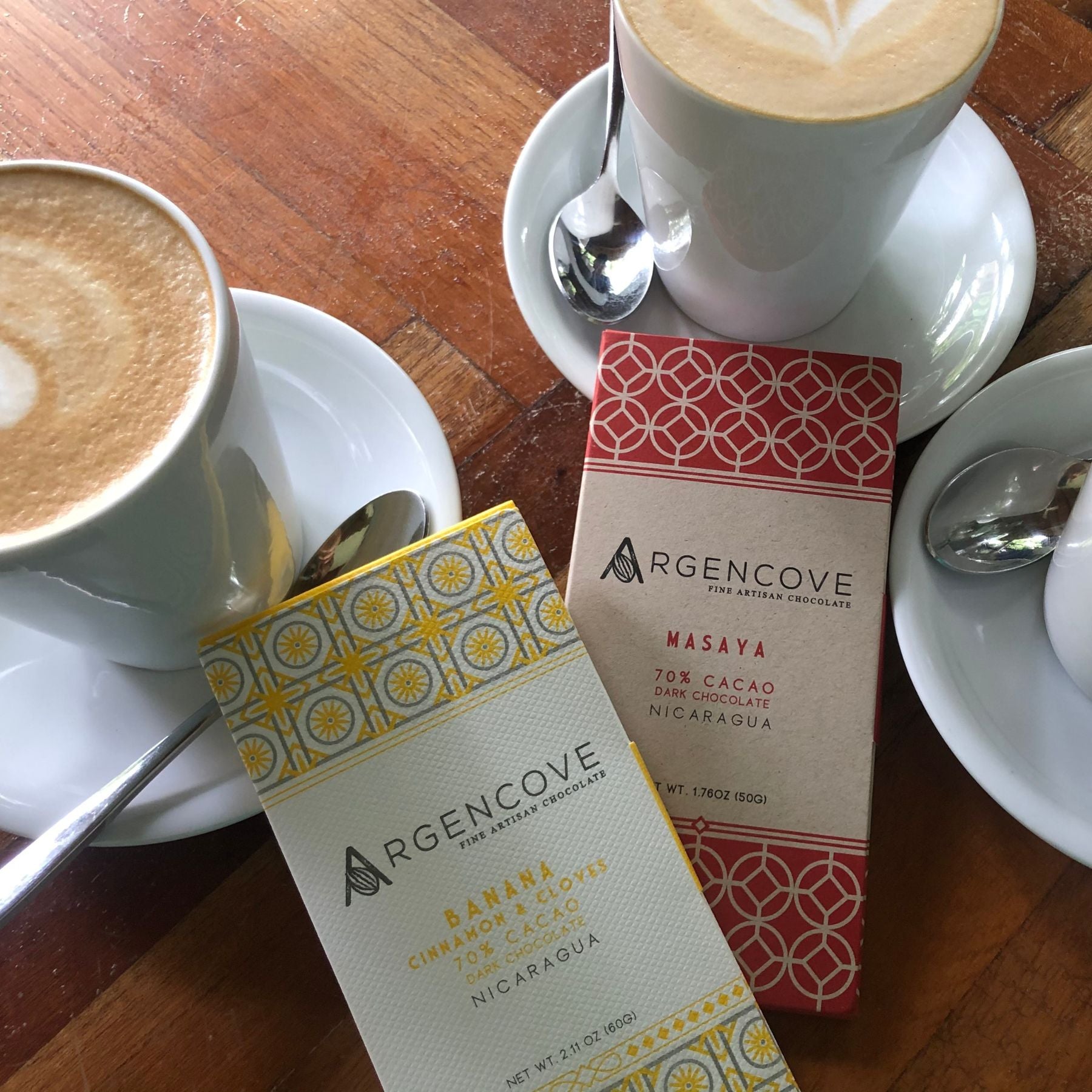 Nicaragua Dark & White Chocolate Bars