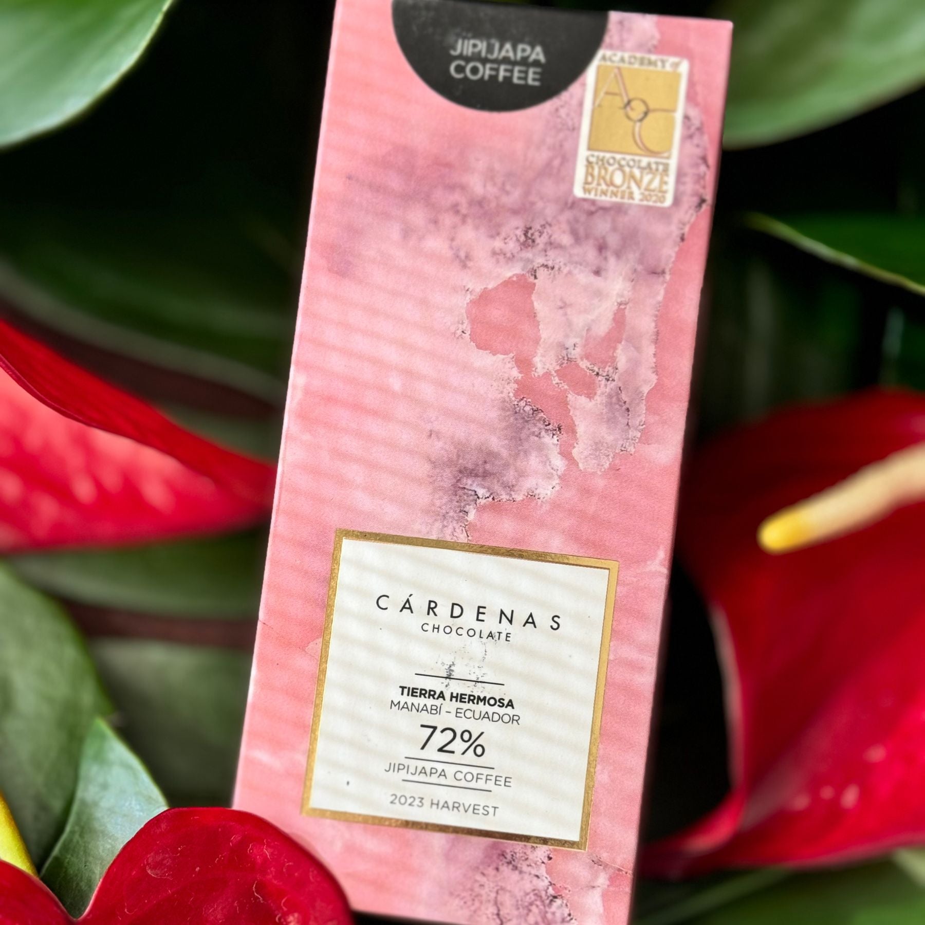 Cárdenas Chocolate Ecuador 72% Dark Chocolate with Jipijapa Coffee