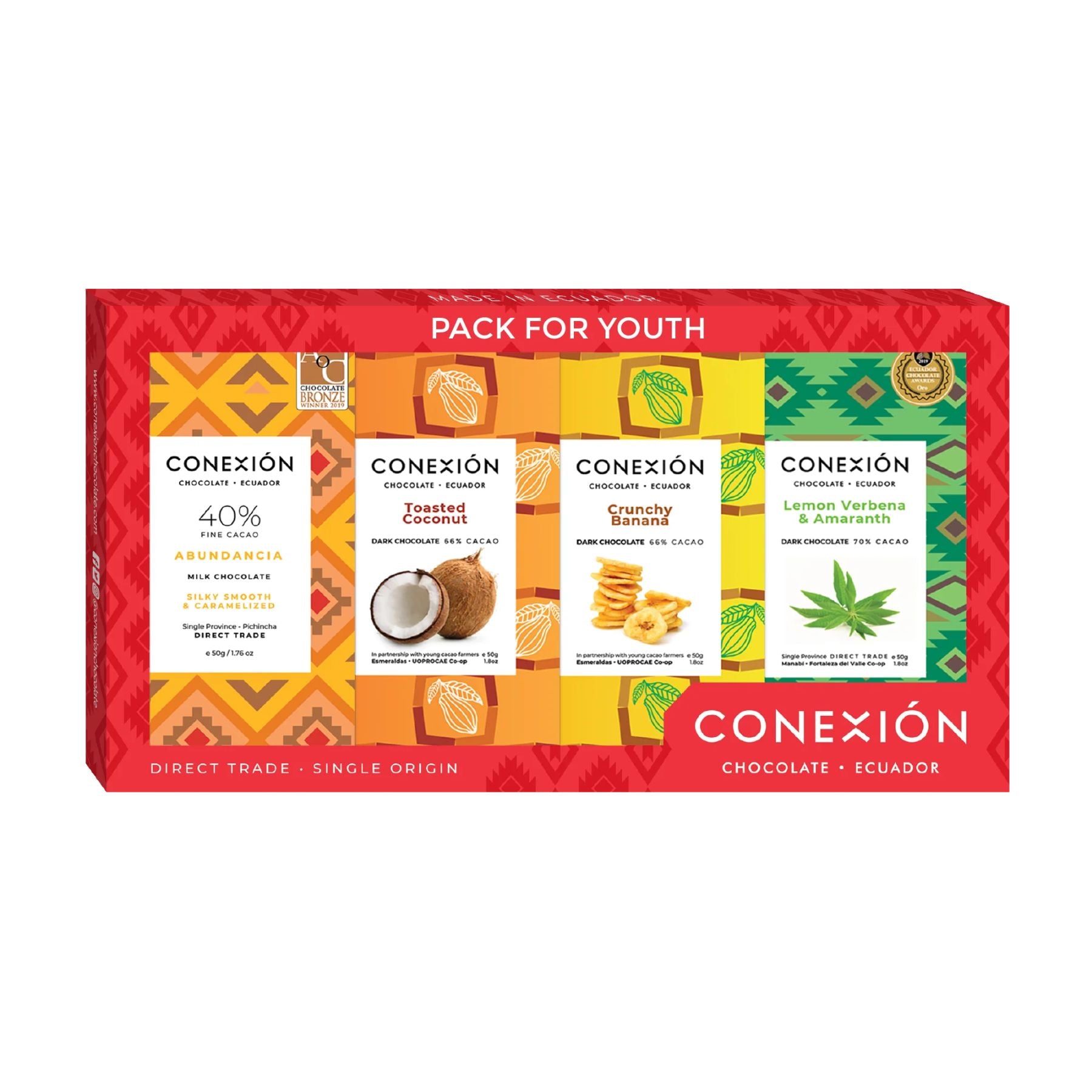 Ecuador Chocolate Bars Gift Boxes - Award-Winning