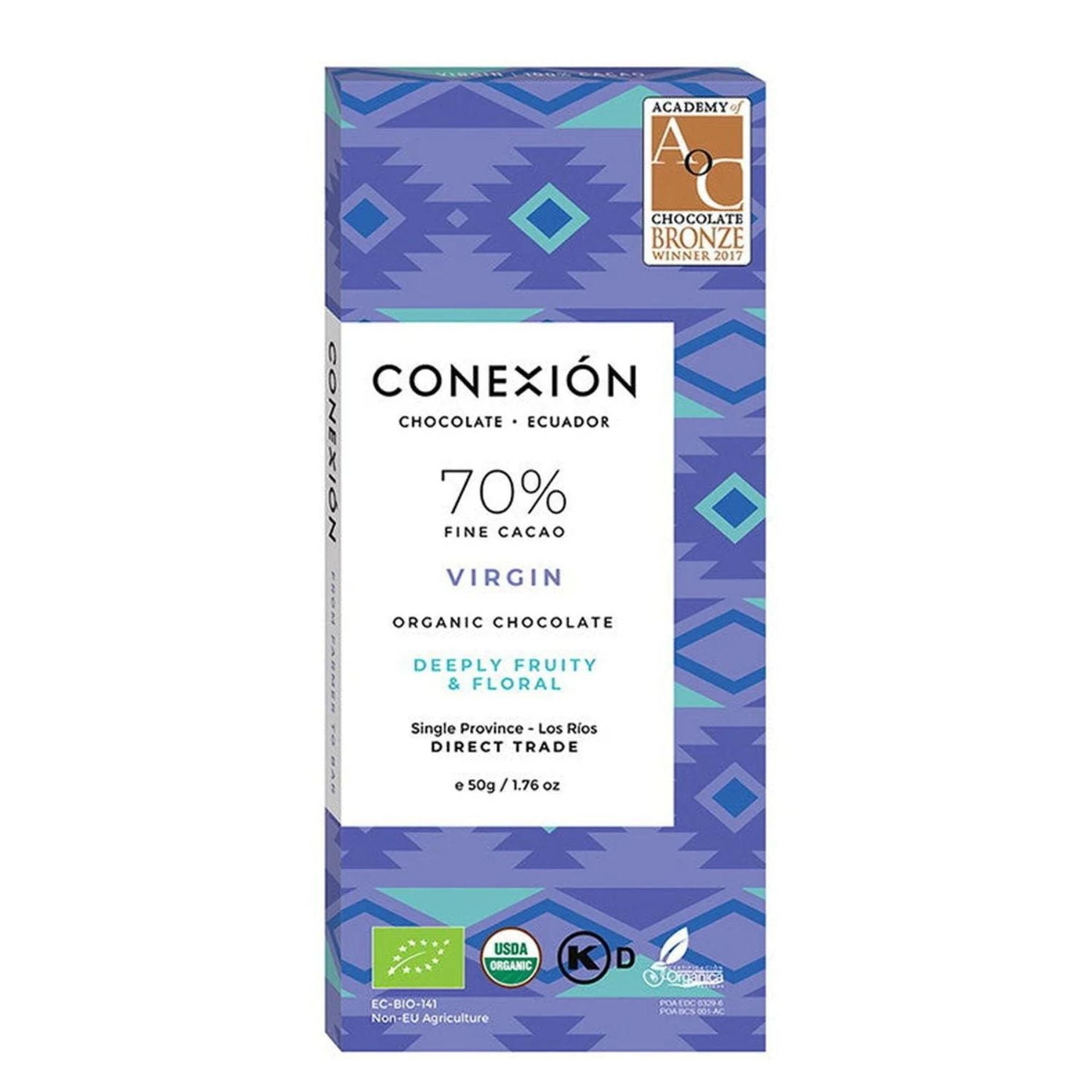 Ecuador Dark, Milk & White Chocolate Bars - Award-Winning
