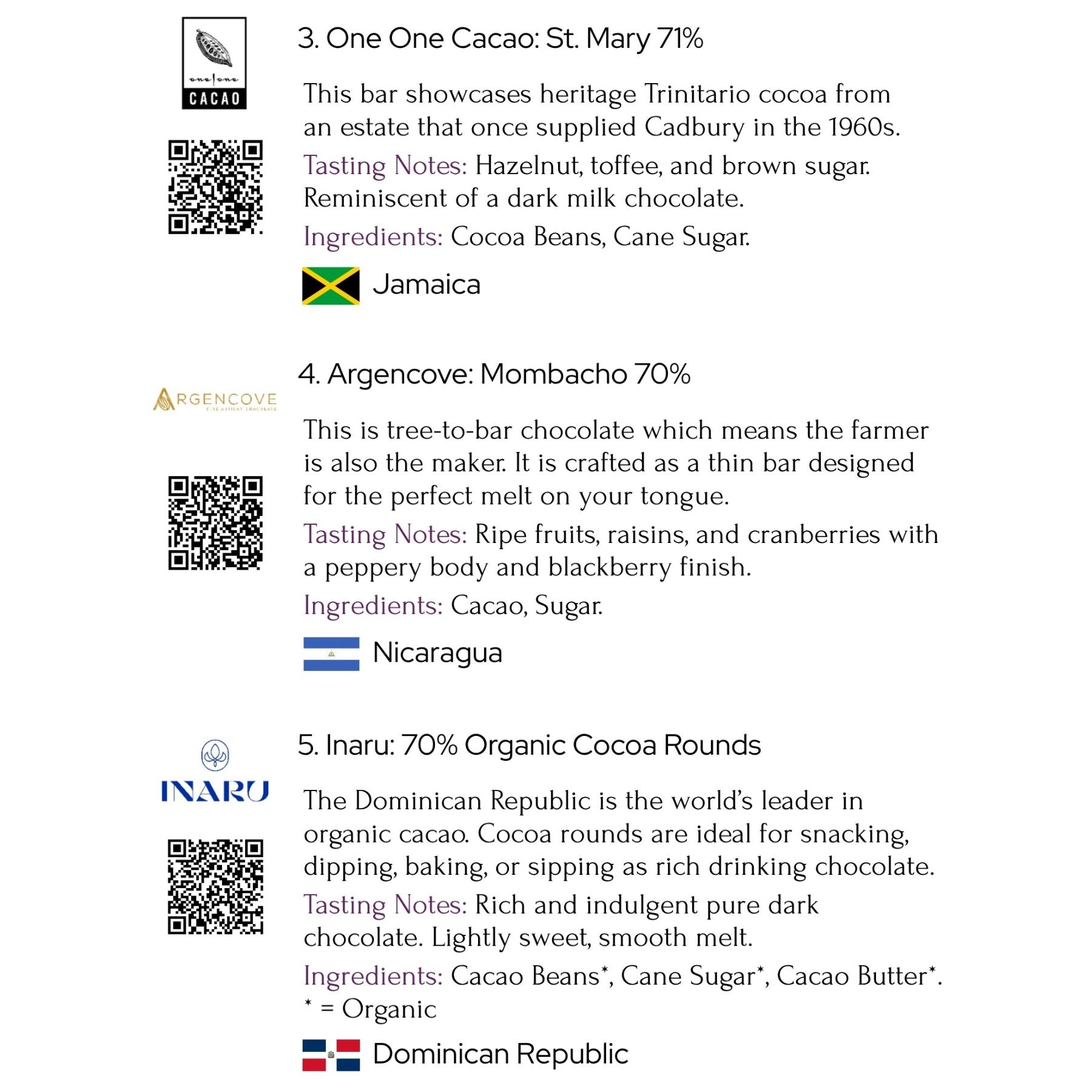 NEW! Worldwide Chocolate Tasting Kit (1-2 People, Free Shipping)