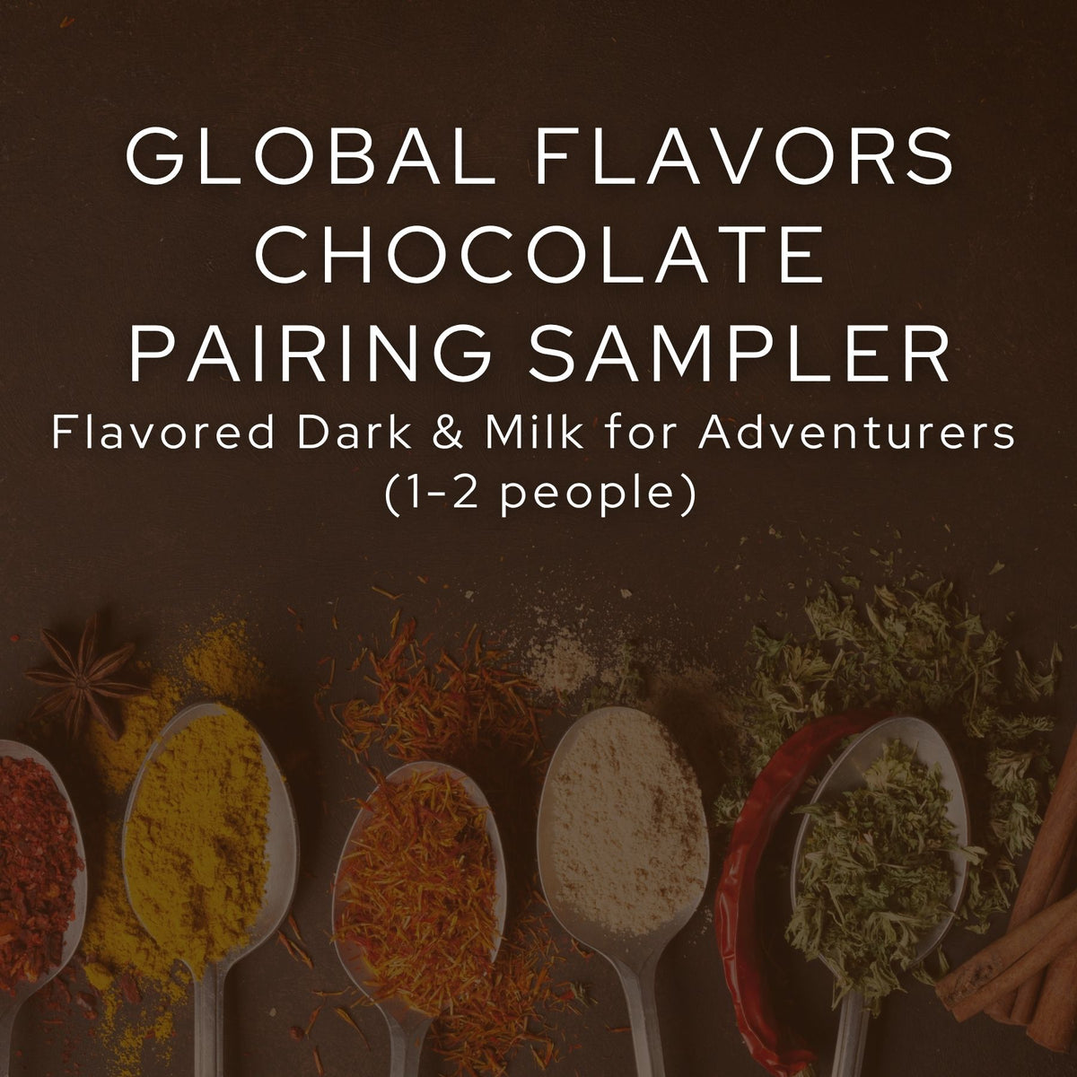 PRE-ORDER: Chocolate Pairing Sampler - Global Chocolate Flavors (1-2 People, Free Shipping)
