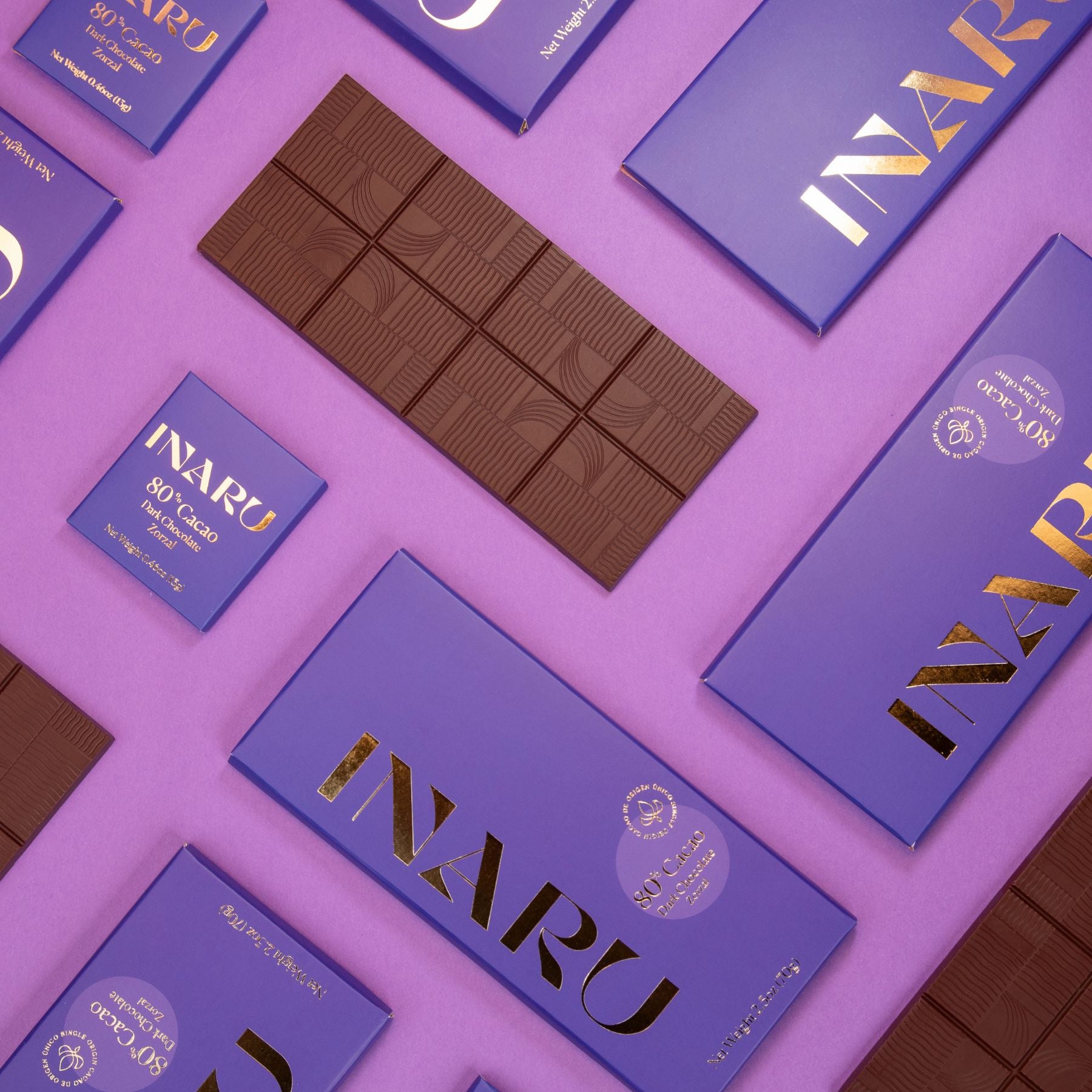 Dominican Republic Luxury Dark & White Chocolate Bars