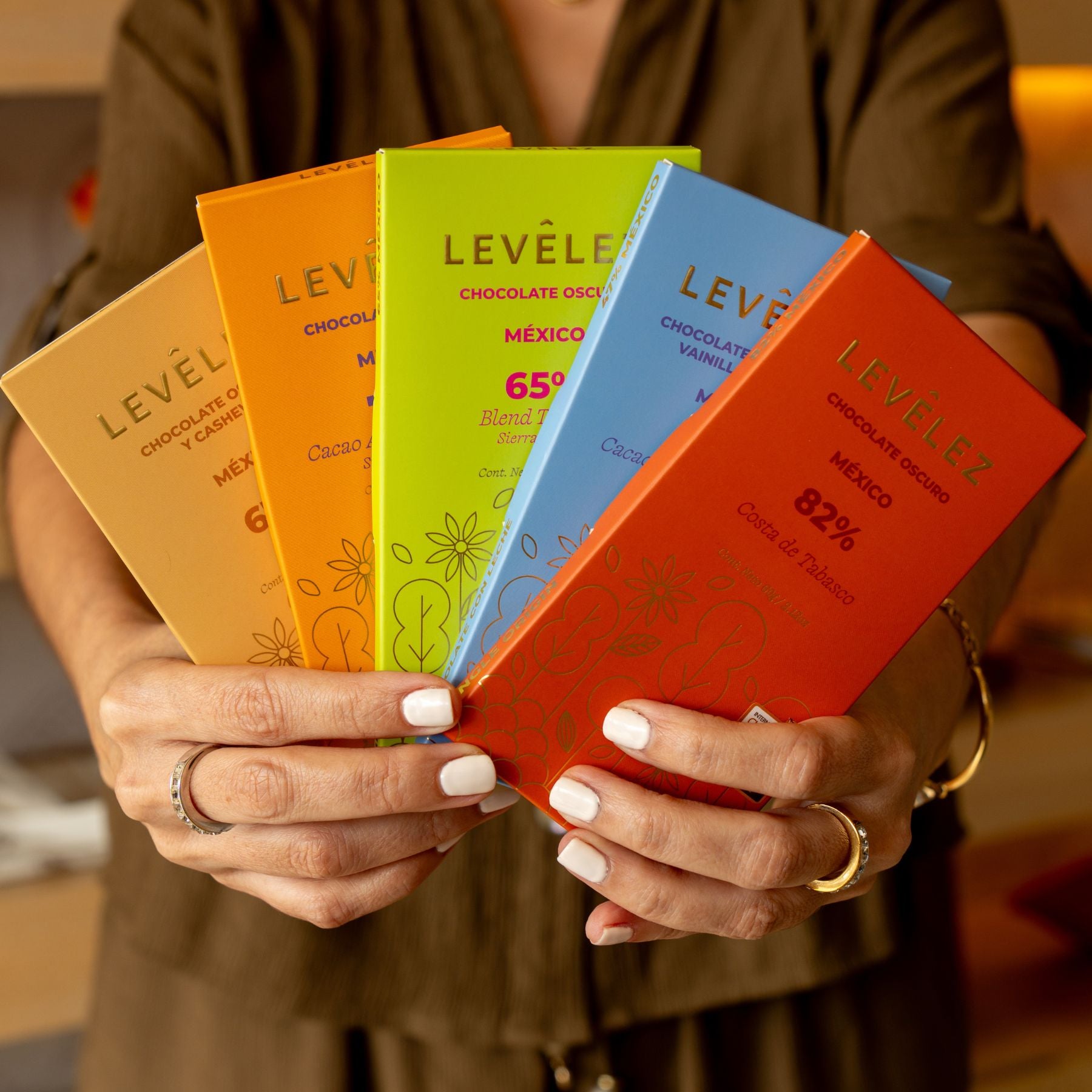 Mexico Dark & Milk Chocolate Bars - with Pure Fruit