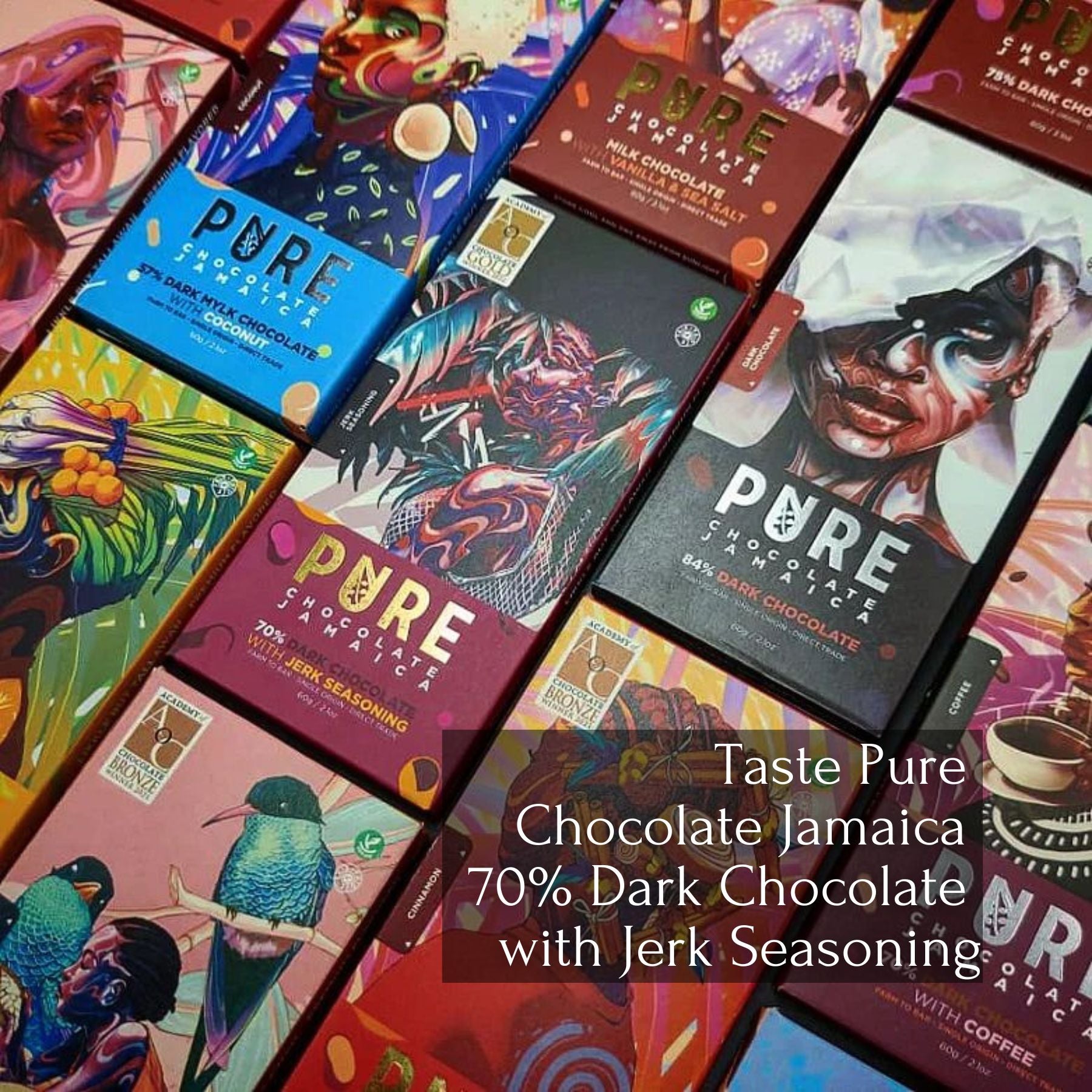Travel the World through Chocolate Tasting Experience (Free Shipping)