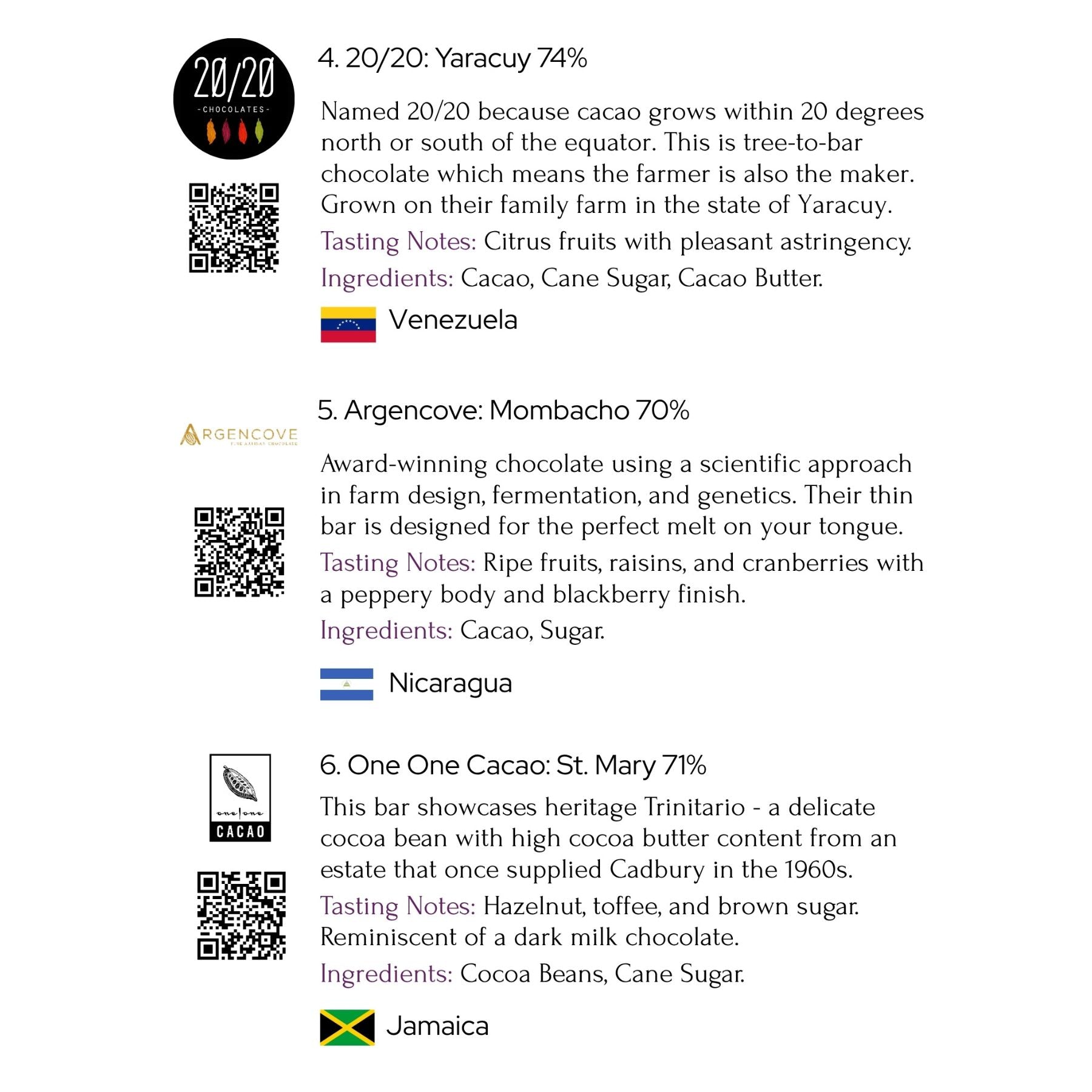 Taste Chocolate from The Source Tasting Experience (Free Shipping)