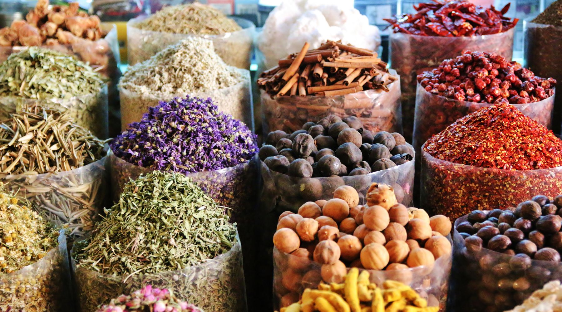 Dried Herbs, Flowers and Spices by Tatiana Dyuvbanova