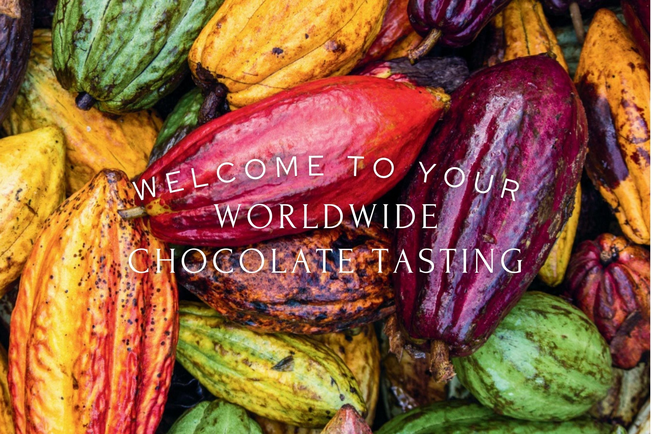 Worldwide Chocolate Tasting Kit (1-2 People, Free Shipping)