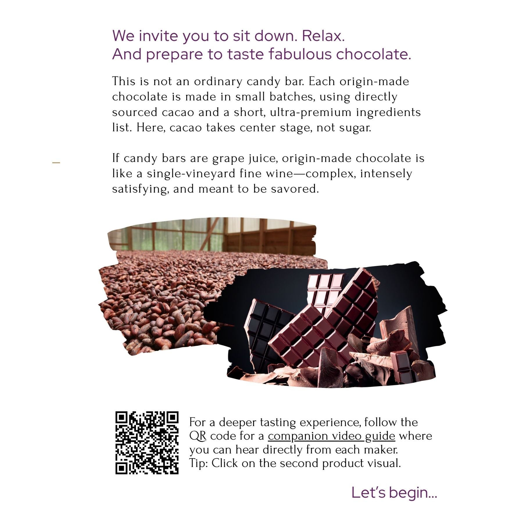 Taste Chocolate from The Source Tasting Experience (Free Shipping)