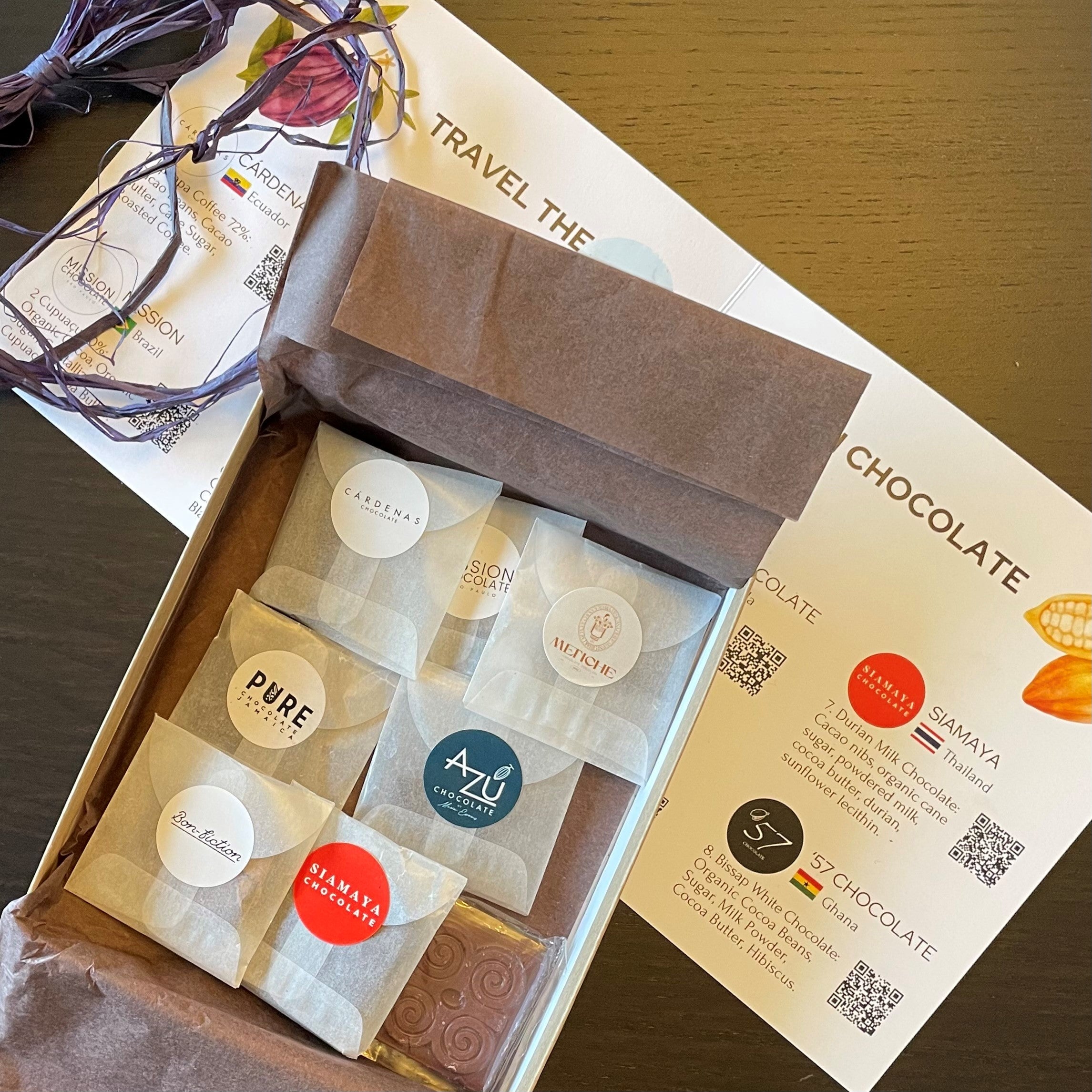 Travel the World through Chocolate Tasting Experience (Free Shipping)