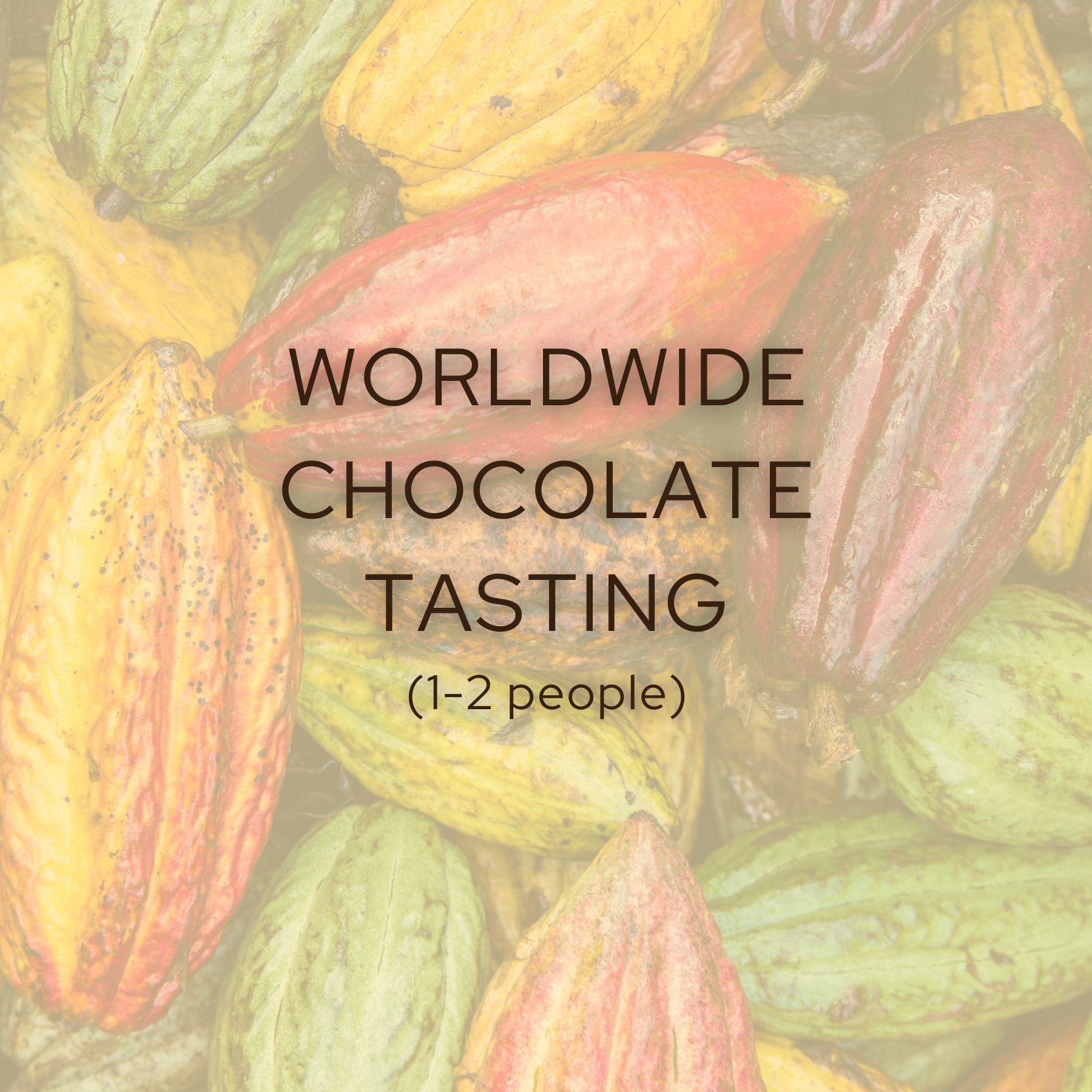 NEW! Worldwide Chocolate Tasting Kit (1-2 People, Free Shipping)